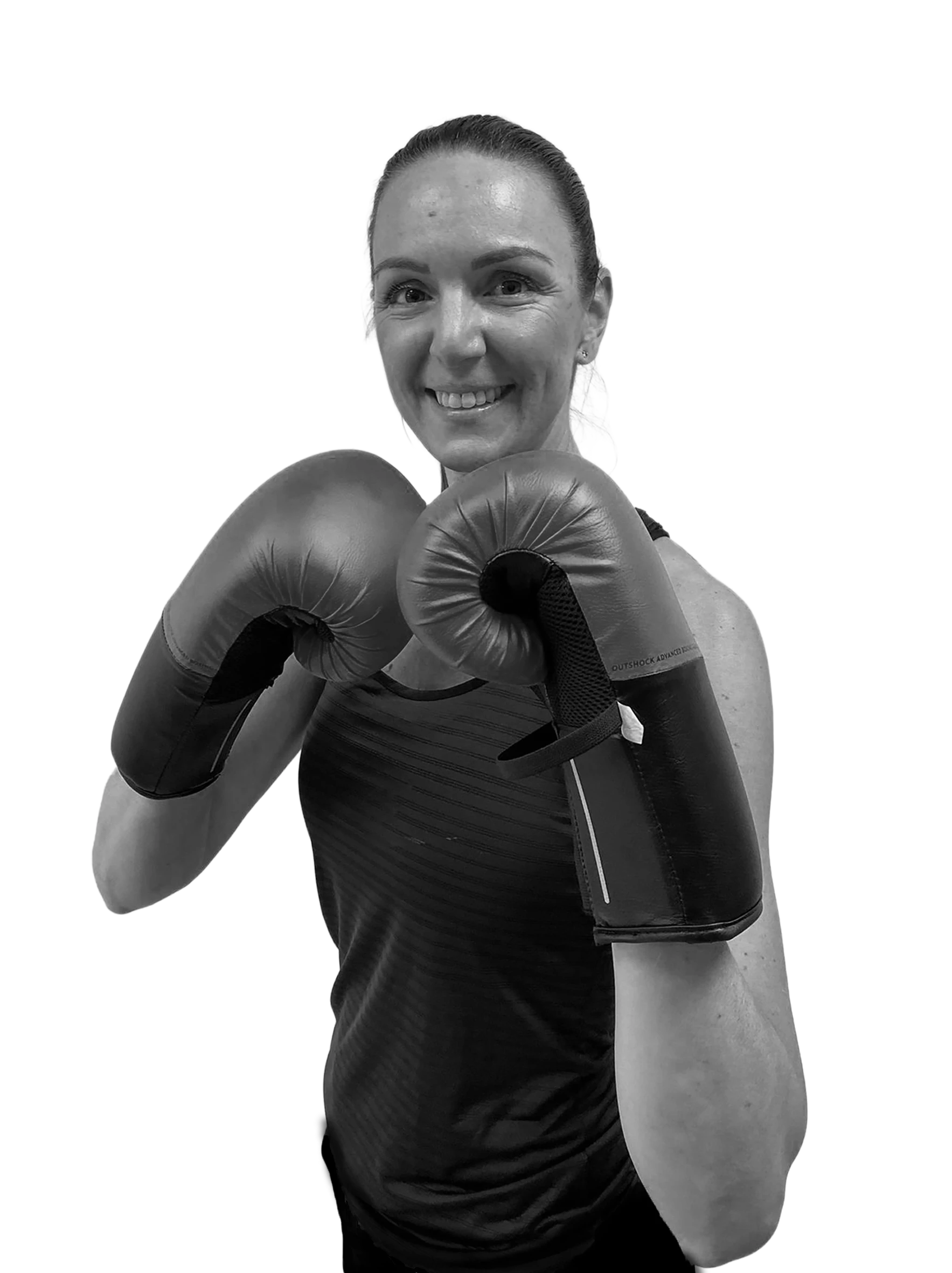 coach nutrition avec gants de boxe